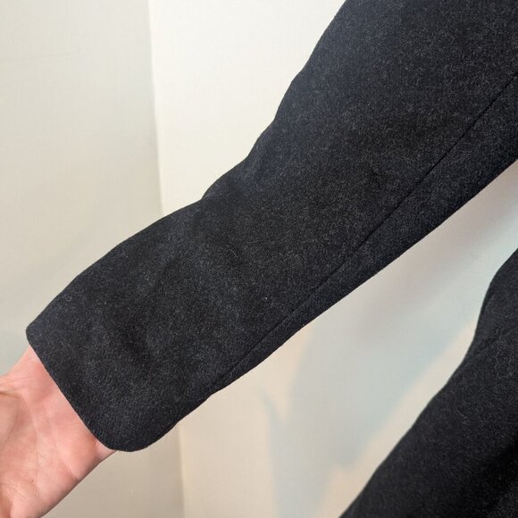 All Saints Hepburn Coat in Black, Sz 4 - Picture 3 of 11